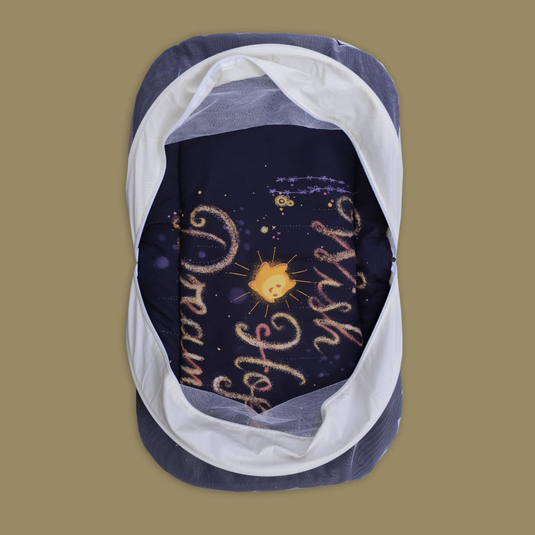 Cotton Baby Mosquito Net- Blue Dream