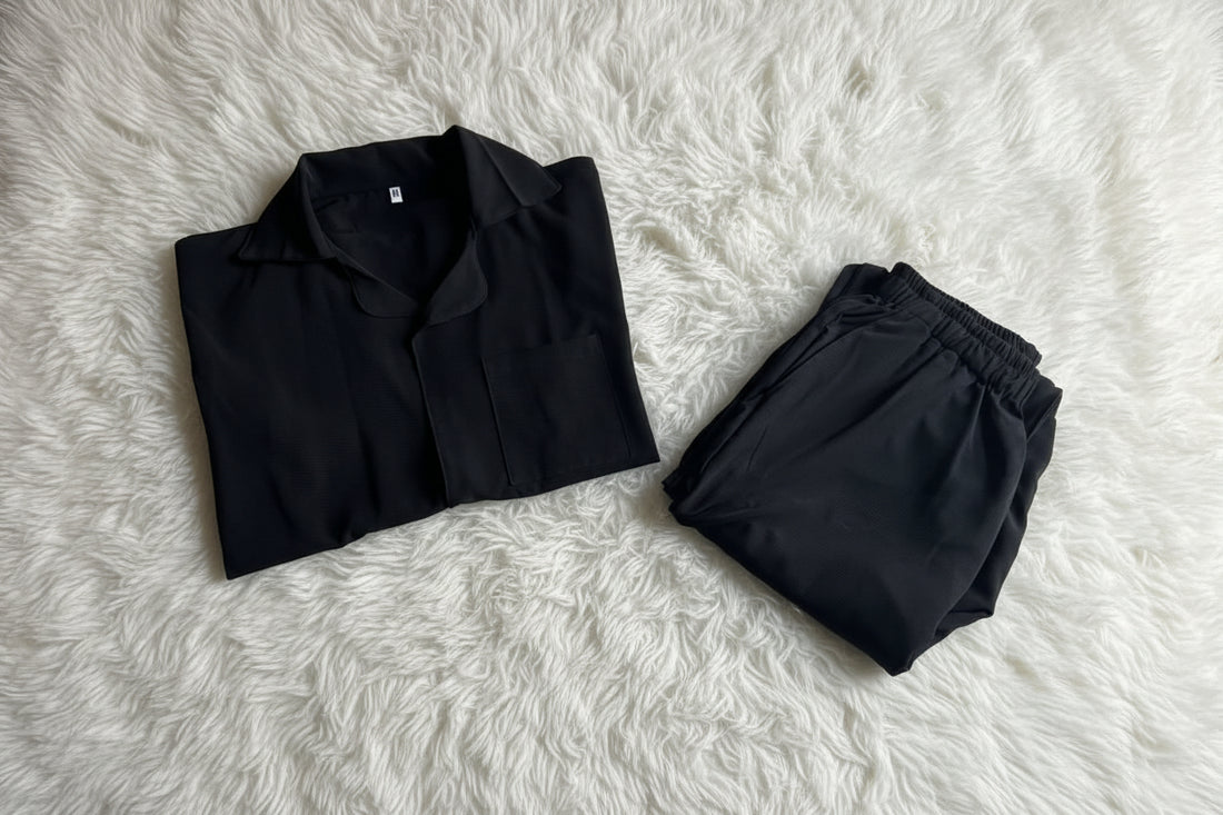 Pj Set/ Coord Set- Black