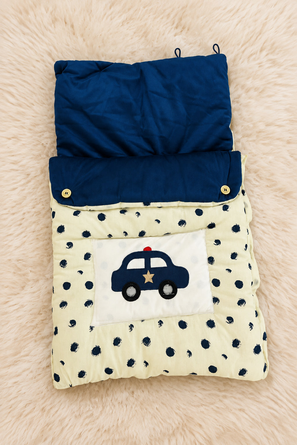 Hooded Carry Nest-Navy Blue