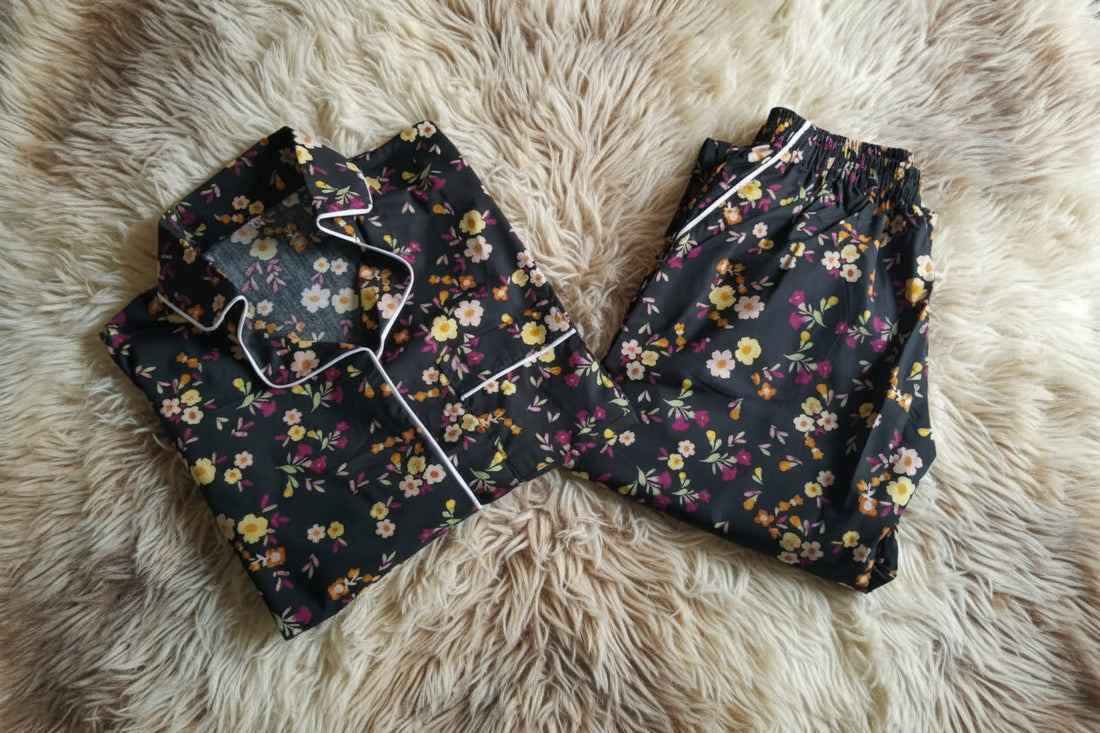 Multi Color Flower Coord Set