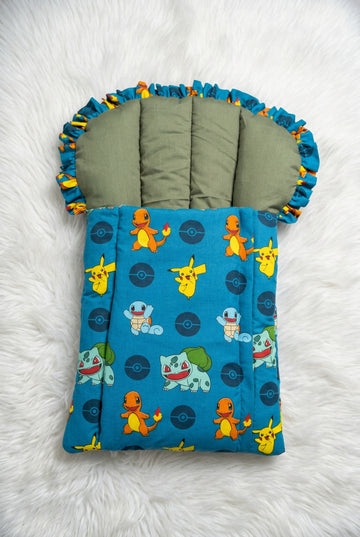 Pokémon  Printed Frilly Baby Carry Nest