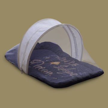 Cotton Baby Mosquito Net- Blue Dream