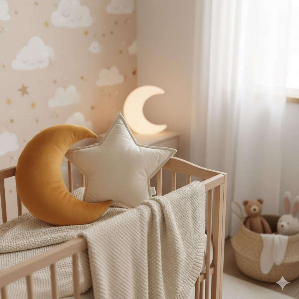 Velvet Baby Cushions-Pack of 2